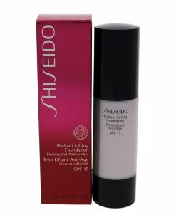 Shiseido 1.2oz I60 Natural Deep Ivory Radiant Lifting Foundation SPF 15 Women Face & Eye Makeup