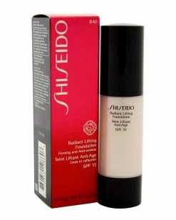 Shiseido 1.2oz B40 Natural Fair Beige Radiant Lifting Foundation SPF15 Women Face & Eye Makeup