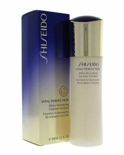 Shiseido 3.3oz Vital-Perfection White Revitalizing Emulsion Enriched Women Moisturizers & Eye Cream