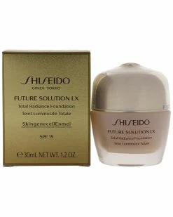 Shiseido 1.2oz 3 Neutral Future Solution LX Total Radiance Foundation SPF 15 -3 Neutral Women Face & Eye Makeup