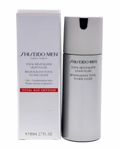 Shiseido 2.7oz Total Revitalizer Light Fluid Men Skincare
