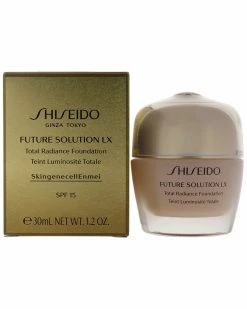 Shiseido 1.2oz 3 Golden Future Solution LX Total Radiance Foundation SPF 15 Women Face & Eye Makeup