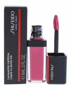 Shiseido 0.2oz 303 Mirror Mauve LacquerInk LipShine Women Lip & Cheek Makeup