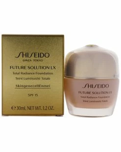 Shiseido 1.2oz 4 Rose Future Solution LX Total Radiance Foundation SPF 15 Women Face & Eye Makeup