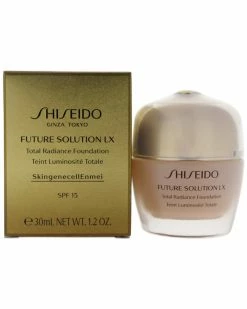 Shiseido 1.2oz 3 Rose Future Solution LX Total Radiance Foundation SPF 15 Women Face & Eye Makeup