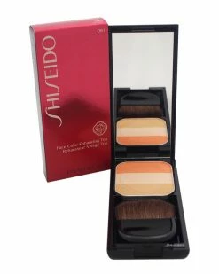 Shiseido 0.24oz OR1 Peach Face Color Enhancing Trio Women Face & Eye Makeup
