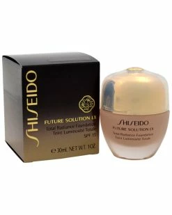 Shiseido 1oz I40 Natural Fair Ivory Future Solution LX Total Radiance Foundation Women Face & Eye Makeup