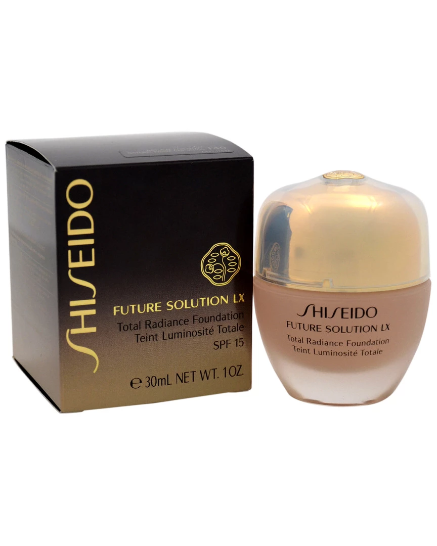 Shiseido 1oz I40 Natural Fair Ivory Future Solution LX Total Radiance Foundation Women Face & Eye Makeup 3 Shiseido 1oz I40 Natural Fair Ivory Future Solution LX Total Radiance Foundation Women Face & Eye Makeup