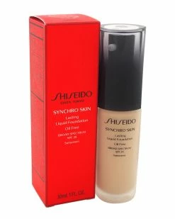 Shiseido Synchro Skin Lasting Liquid Foundation SPF 20 Neutral Women Face & Eye Makeup