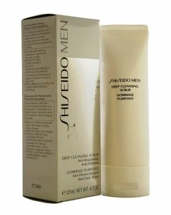 Shiseido 4.2oz Men Deep Cleansing Scrub Women Skincare Treatments