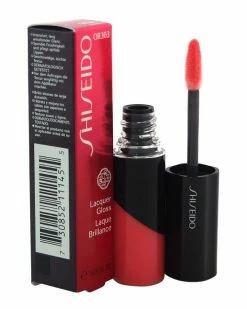 Shiseido 0.25oz OR303 In The Flesh Lacquer Gloss Women Lip & Cheek Makeup