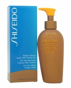 Shiseido Unisex Brilliant Bronze 5oz Quick Self Tanning Gel For Face & Body Women Suncare -Shiseido Shop 4120423434 RLLZ 3