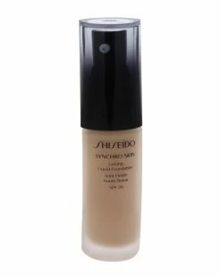 Shiseido 1oz #1 Rose Synchro Skin Lasting Liquid Foundation SPF 20 Women Face & Eye Makeup