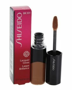 Shiseido 0.25oz #BR301 Mocha Lacquer Gloss Women Lip & Cheek Makeup