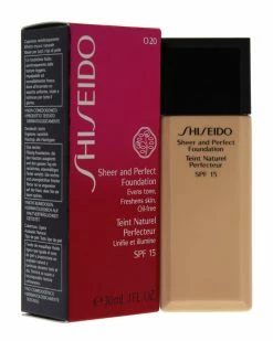 Shiseido 1oz Natural Light Sheer And Perfect Foundation SPF 15 Women Face & Eye Makeup