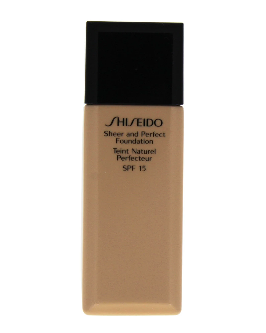 Shiseido 1oz Natural Light Sheer And Perfect Foundation SPF 15 Women Face & Eye Makeup 4 Shiseido 1oz Natural Light Sheer And Perfect Foundation SPF 15 Women Face & Eye Makeup - Image 2