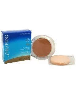 Shiseido 0.42oz Dark Ivory UV Protective Compact Foundation Women Face & Eye Makeup