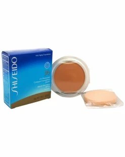 Shiseido Unisex .42oz Medium Ivory UV Protective Compact Foundation Refill Women Face & Eye Makeup