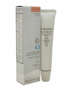 Shiseido 1.1oz #2 Urban Environment Tinted UV Protector Broad Spectrum SPF 43 Sunscreen Women Suncare